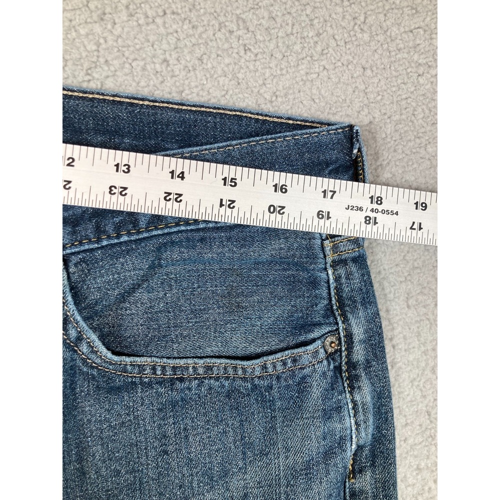 Levis Jeans Men's 36x30* Blue 505 Regular‎ Straight American Medium Wash Denim - Picture 5 of 16
